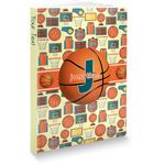 Basketball Softbound Notebook - 5.75" x 8" (Personalized)