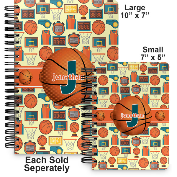 Basketball Spiral Journal - Comparison