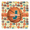 Basketball Square Decal