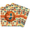 Basketball Square Fridge Magnet - MAIN