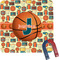 Basketball Square Fridge Magnet (Personalized)