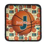 Basketball Iron On Square Patch w/ Name or Text