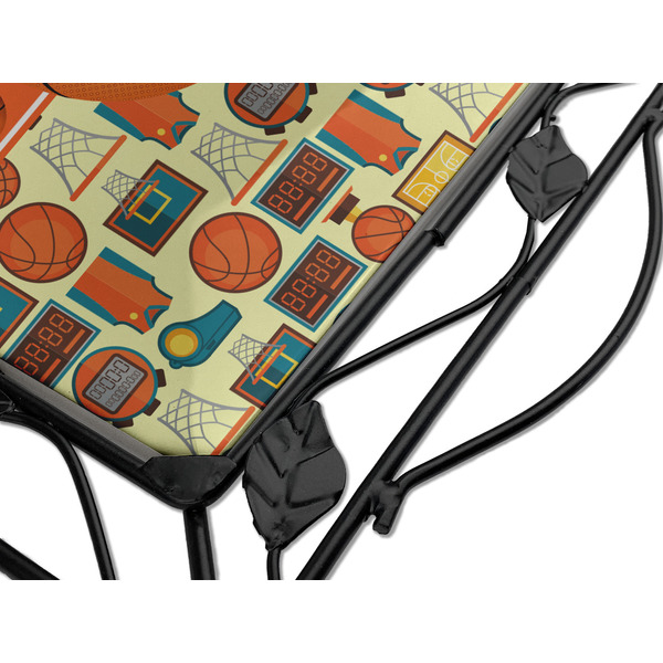 Basketball Square Trivet - Detail