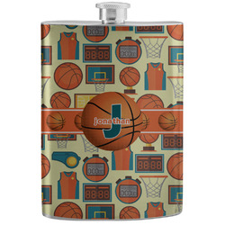Basketball Stainless Steel Flask (Personalized)