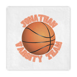 Basketball Standard Decorative Napkins (Personalized)