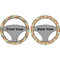 Basketball Steering Wheel Cover- Front and Back