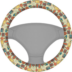 Basketball Steering Wheel Cover