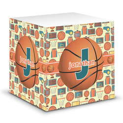 Basketball Sticky Note Cube (Personalized)