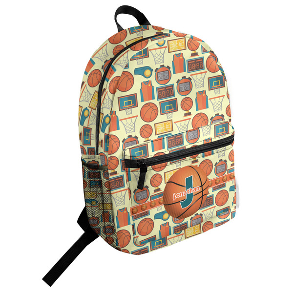 Custom Basketball Student Backpack (Personalized)