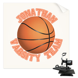 Basketball Sublimation Transfer - Shirt Back / Men (Personalized)