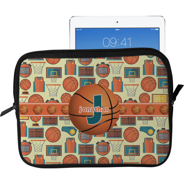 Custom Basketball Tablet Case / Sleeve - Large (Personalized)