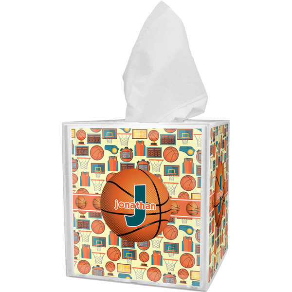 Custom Basketball Tissue Box Cover (Personalized)