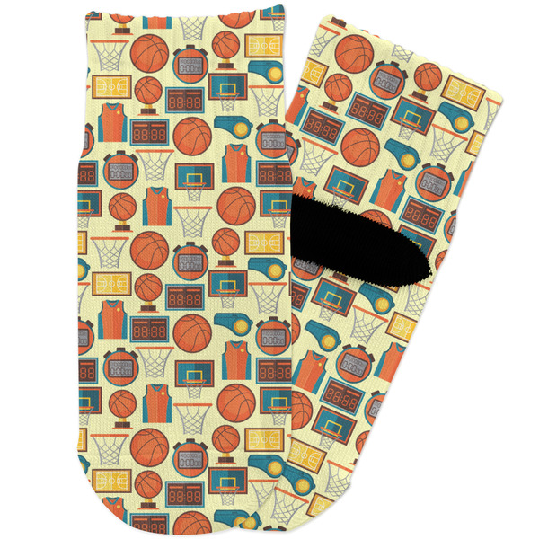 Custom Basketball Toddler Ankle Socks