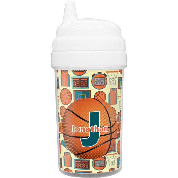 Custom Basketball Toddler Sippy Cup (Personalized)