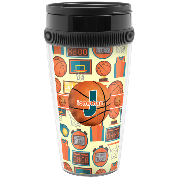 Custom Basketball Acrylic Travel Mug without Handle (Personalized)