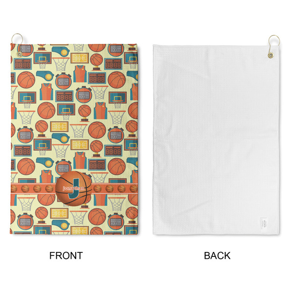 Basketball Waffle Weave Golf Towel - Approval