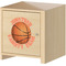 Basketball Wall Graphic on Wooden Cabinet