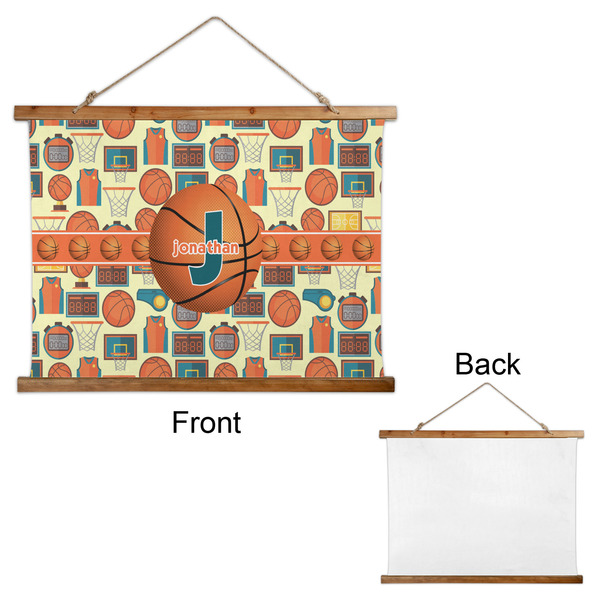 Basketball Wall Hanging Tapestry - Landscape - APPROVAL