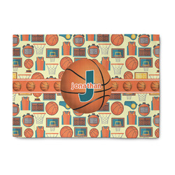 Basketball Washable Area Rug (Personalized)