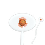Basketball Oval Stir Sticks (Personalized)