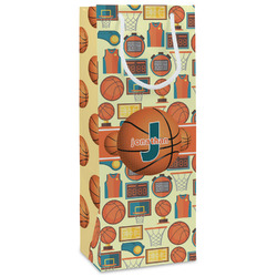 Basketball Wine Gift Bags - Matte (Personalized)