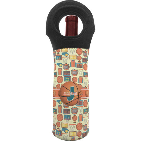 Custom Basketball Wine Tote Bag (Personalized)