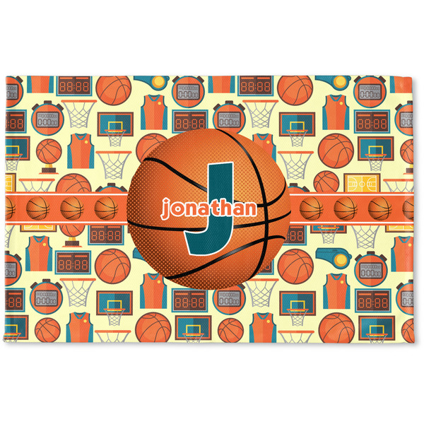 Custom Basketball Woven Mat (Personalized)