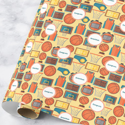 Basketball Wrapping Paper Roll - Large (Personalized)