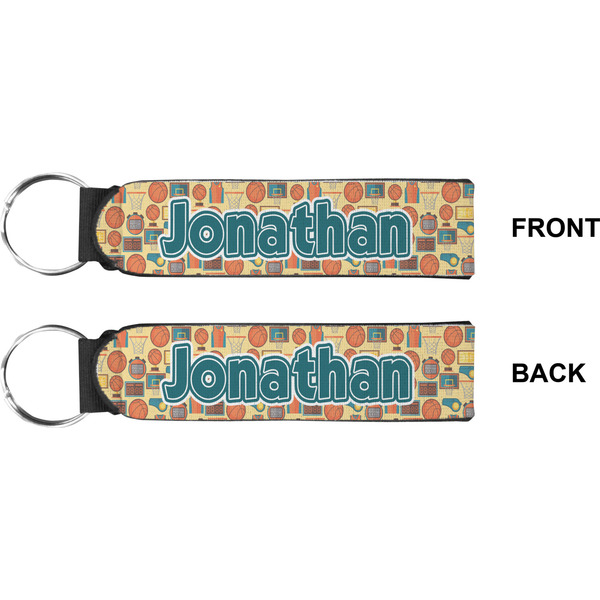 Basketball Wristlet (Front + Back)