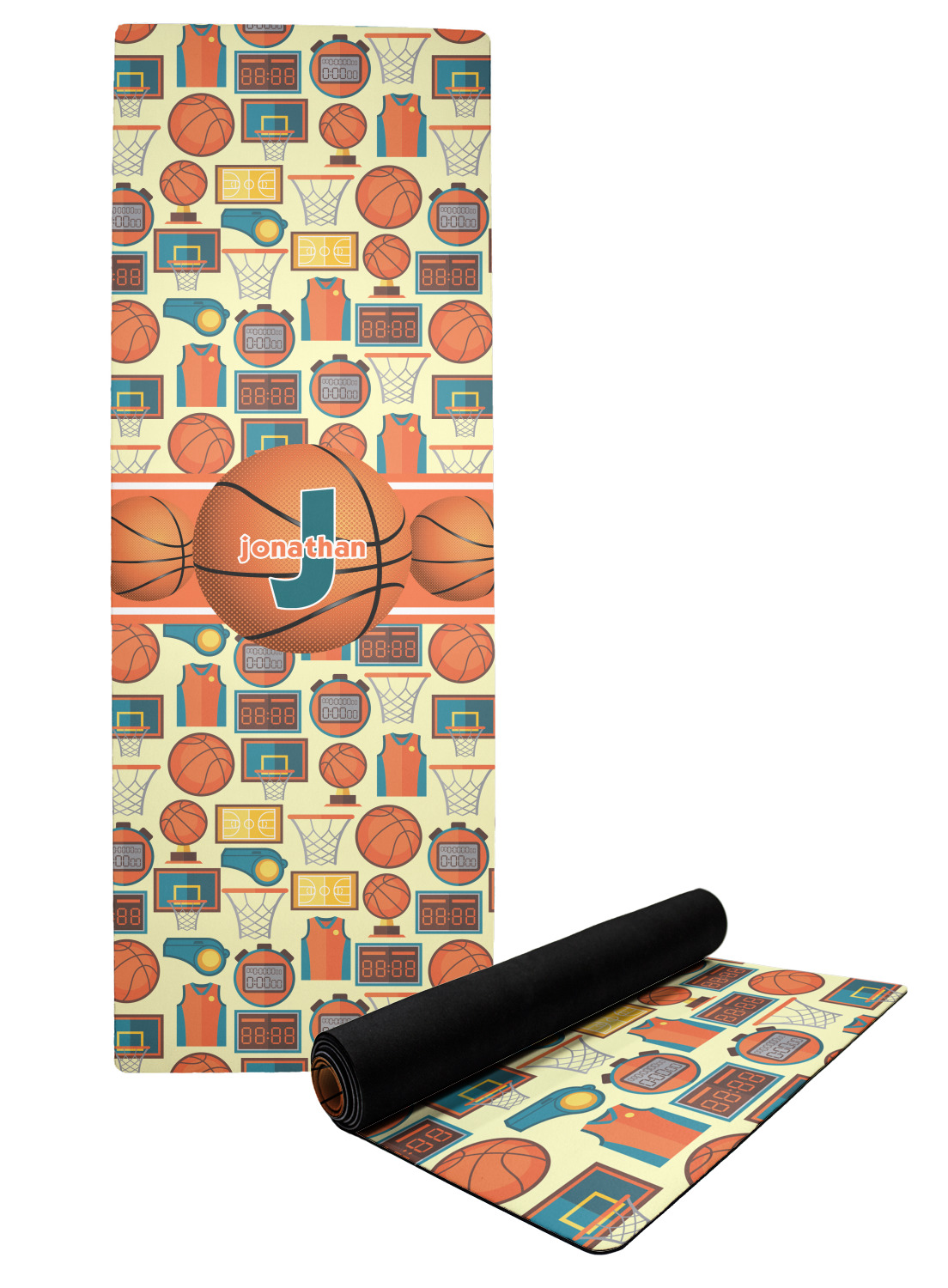 Basketball Yoga Mat (Personalized) YouCustomizeIt