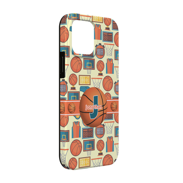 Custom Basketball iPhone Case - Rubber Lined - iPhone 13 (Personalized)