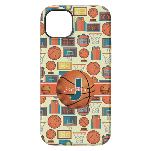 Basketball iPhone 14 Plus Tough Case - Back