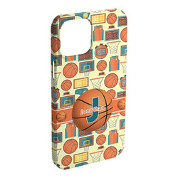 Basketball iPhone Case - Plastic (Personalized)