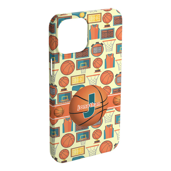 Custom Basketball iPhone Case - Plastic (Personalized)