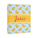 Rubber Duckie Canvas Print (Personalized)