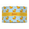 Rubber Duckie 12" Drum Lampshade - FRONT (Fabric)