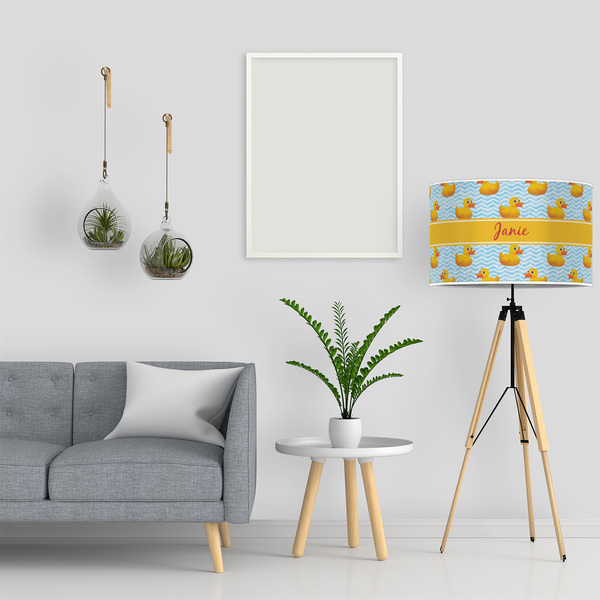 Rubber Duckie 12" Drum Lampshade - LIFESTYLE