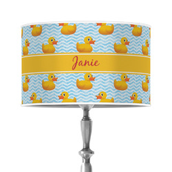 Rubber Duckie 12" Drum Lamp Shade - Poly-film (Personalized)