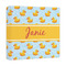 Rubber Duckie Canvas Print - 12x12 (Personalized)