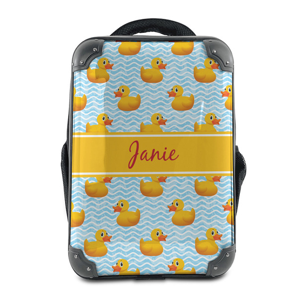 Custom Rubber Duckie 15" Hard Shell Backpack (Personalized)