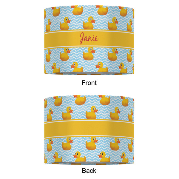 Rubber Duckie 16" Drum Lampshade - APPROVAL (Fabric)
