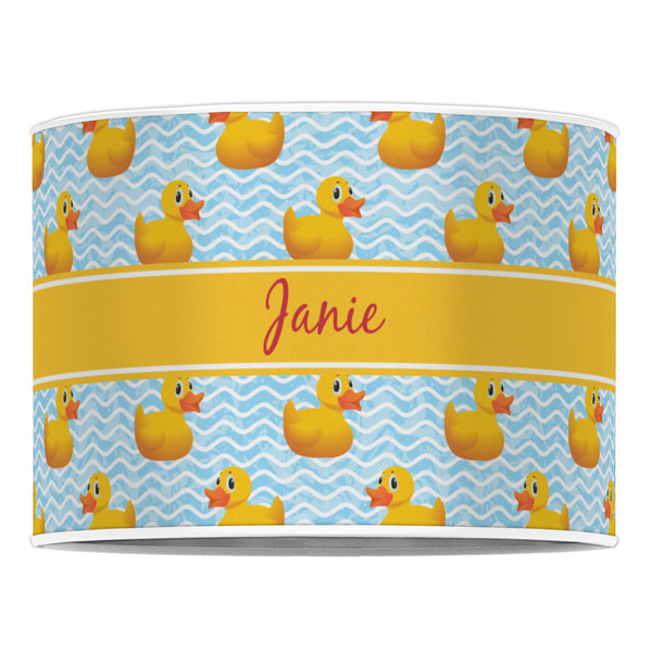 Rubber Duckie 16" Drum Lampshade - FRONT (Poly Film)