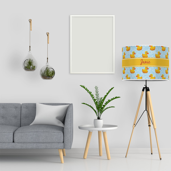 Rubber Duckie 16" Drum Lampshade - LIFESTYLE