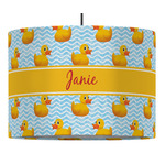 Rubber Duckie Drum Pendant Lamp (Personalized)
