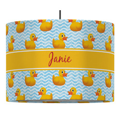 Rubber Duckie Drum Pendant Lamp (Personalized)