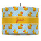 Rubber Duckie Drum Pendant Lamp (Personalized)
