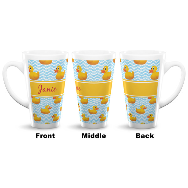 Rubber Duckie 16 Oz Latte Mug - Approval