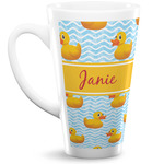 Rubber Duckie 16 Oz Latte Mug (Personalized)