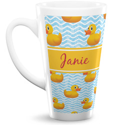Rubber Duckie Latte Mug (Personalized)