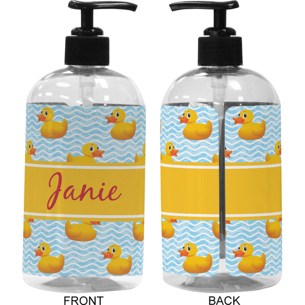 Rubber Duckie 16 oz Plastic Liquid Dispenser (Approval)
